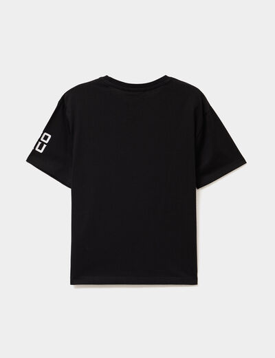 T-shirt coton Dragon Ball Super noir garçon
