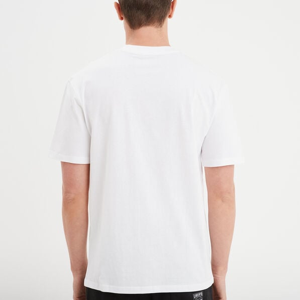 T-shirt manches courtes Liberto blanc homme