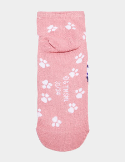 Lot 3 paires chaussettes Pat Patrouille rose fille