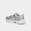 Baskets running &agrave; lacets Puma Milenio gris argent fille