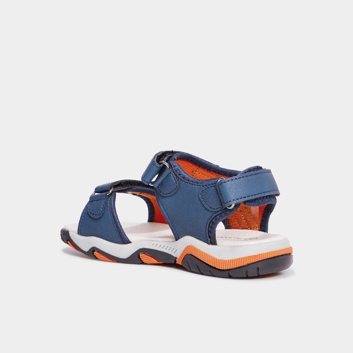 Sandales à scratchs Trappeur bleu garçon