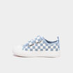 Tennis basses &agrave; scratchs bout renforc&eacute; bleu gar&ccedil;on