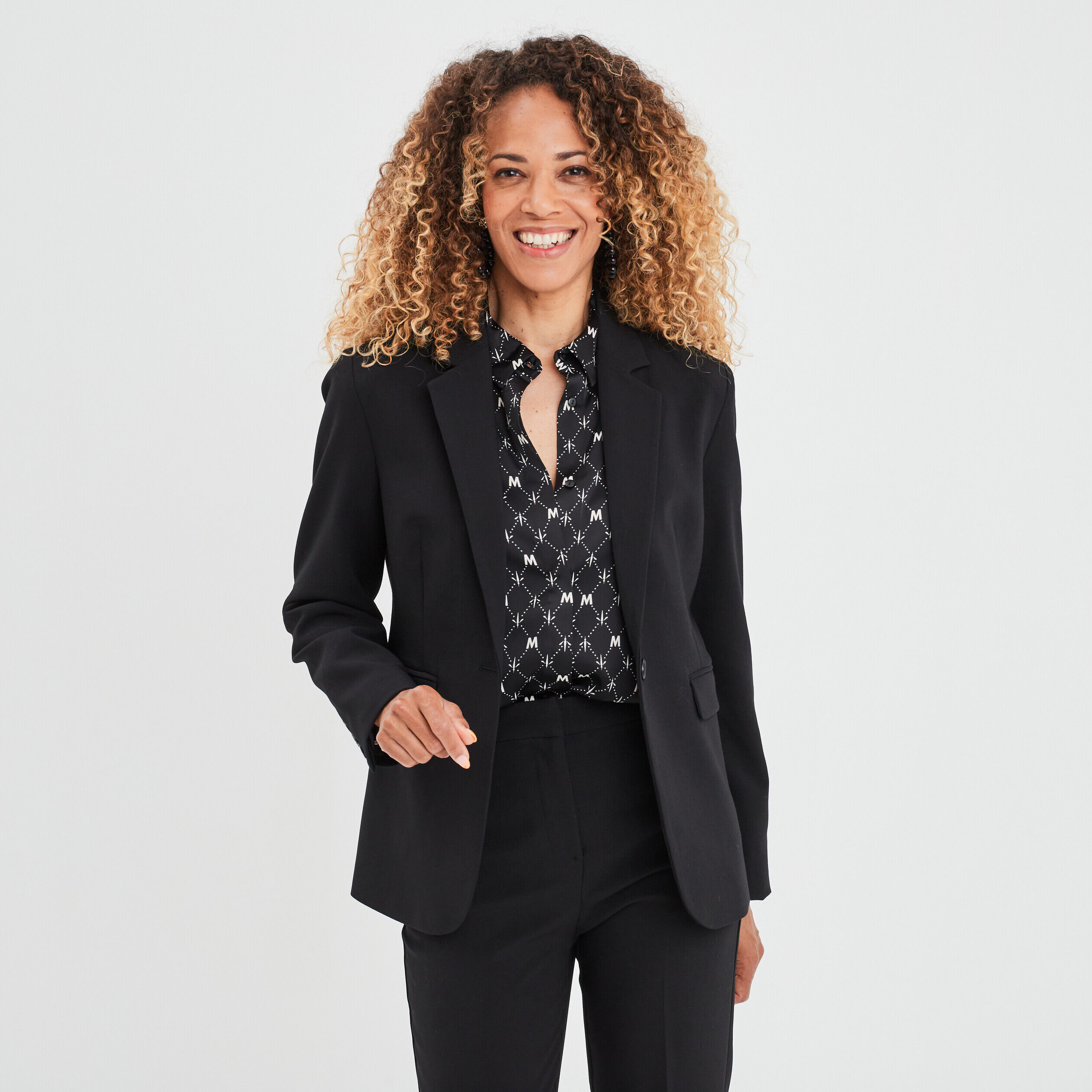 Vestes et blousons Noir femme pas cher de mi saison ou d hiver