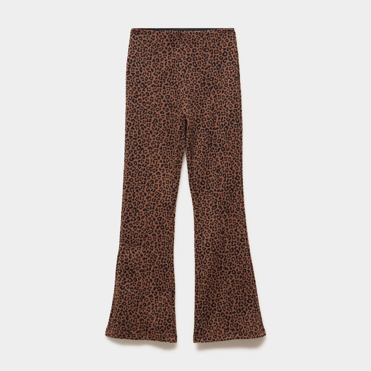 Pantalon bootcut stretch marron fille