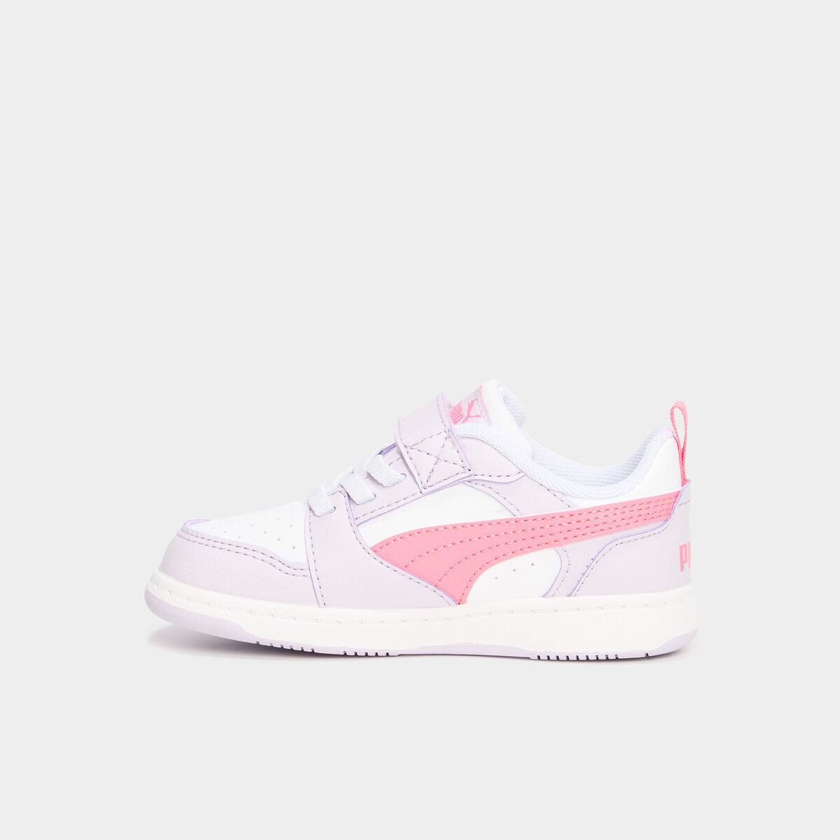 Sneakers &agrave; lacets Puma Rebound V6 rose fushia fille
