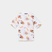 T-shirt manches courtes coton Naruto blanc gar&ccedil;on