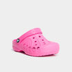 Sabots de plage Crocs rose fluo fille