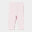 Pantalon doublé à paillettes rose clair bébé fille