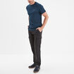T-shirt technique outdoor léger Trappeur bleu pétrole homme
