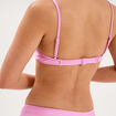 Haut de maillot de bain push up armatur&eacute; rose clair femme