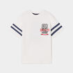 T-shirt manches courtes coton Creeks blanc garçon