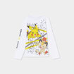 T-shirt manches longues coton Pokémon blanc garçon