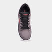 Tennis basses en toile à lacets gris homme