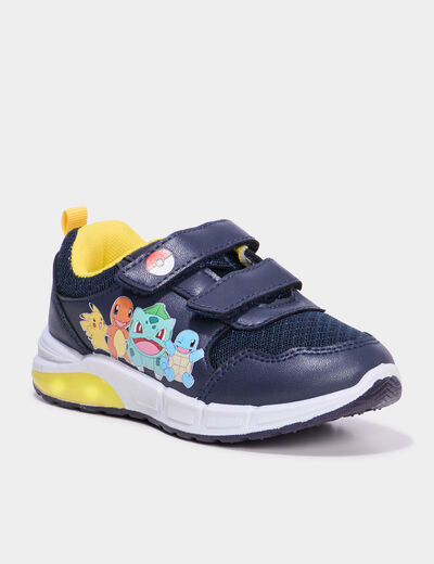 Baskets running lumineuses Pokémon bleu marine garçon