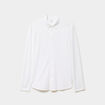 Chemise manches longues stretch blanc homme