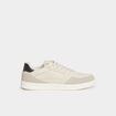 Tennis basses &agrave; lacets gris homme