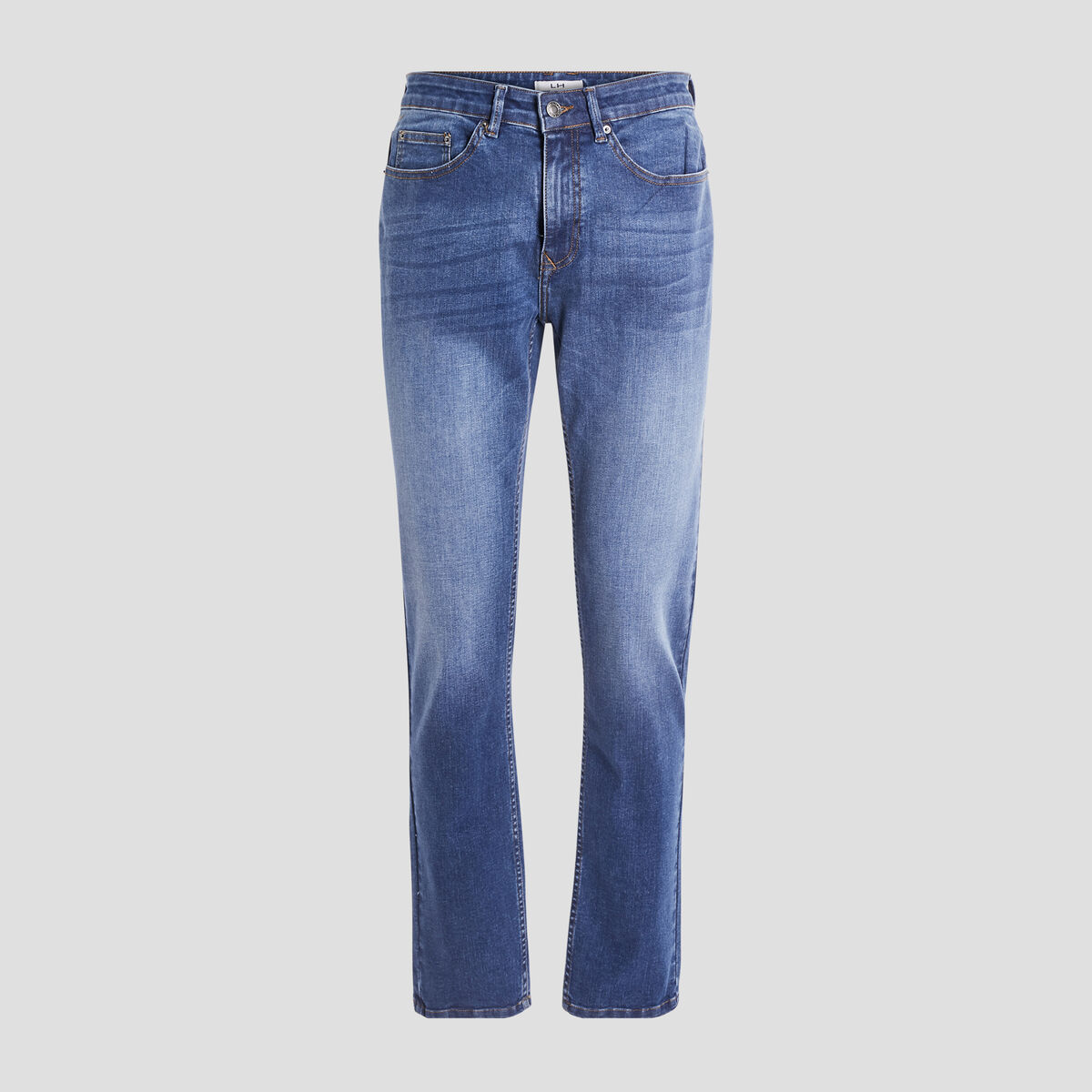 Jeans regular stretch denim double stone homme
