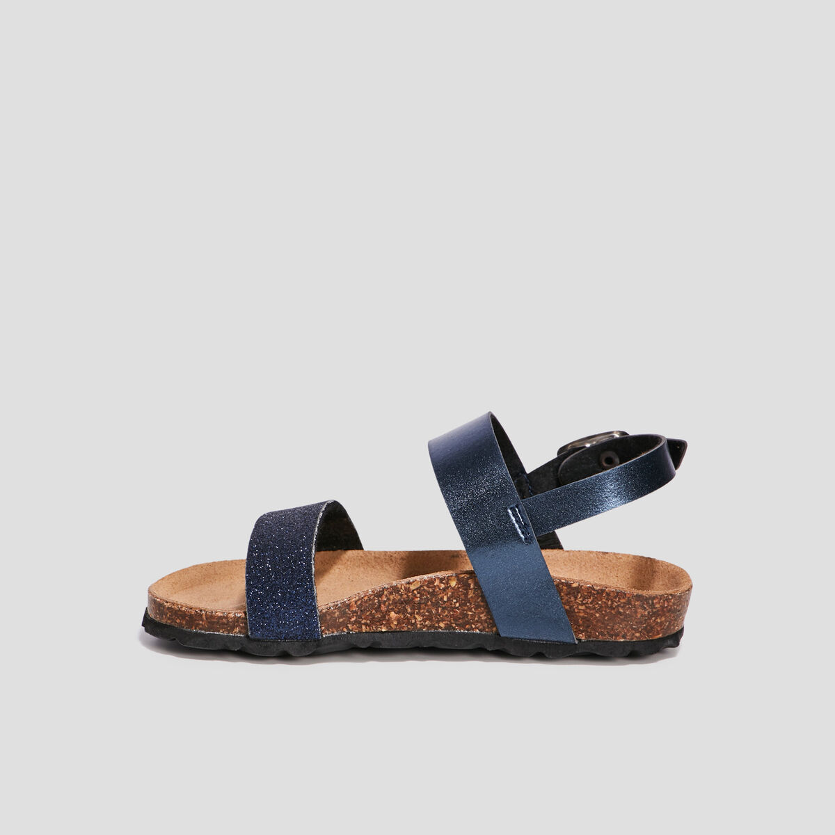 Sandales bleu marine fille