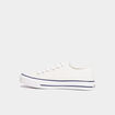 Tennis en toile à lacets Creeks blanc femme