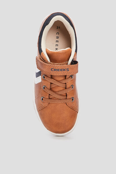 Tennis Creeks marron garçon