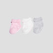 Lot 3 paires chaussettes rose bébé fille