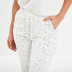Pantalon de pyjama gris femme