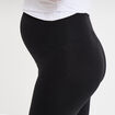 Legging 7/8ème grossesse noir femme maternité