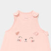 Gigoteuse sans manches gaze coton TOG 1 rose clair b&eacute;b&eacute;