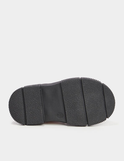 Bottines à paillettes Liberto rose bébé fille