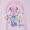 T-shirt manches courtes Minnie parme fille