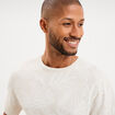 T-shirt manches courtes col rond gris homme