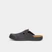 Mules avec boucles noir homme