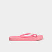 Tongs rose poudr&eacute;e femme