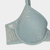 Lot 2 soutiens-gorge corbeille dentelle vert clair femme
