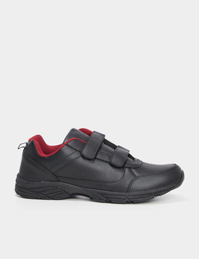Runnings &agrave; scratchs confort noir homme