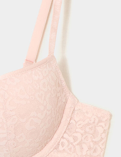 Lot 2 soutiens-gorge corbeille paddé rose pastel femme
