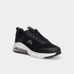 Baskets running &agrave; lacets Kappa noir homme