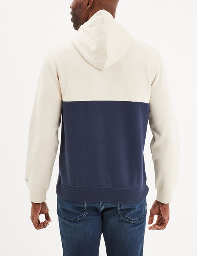 Sweat à capuche hoodie Creeks bleu marine homme