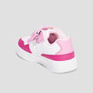 Tennis basses à scratchs Creeks Iconic rose fille