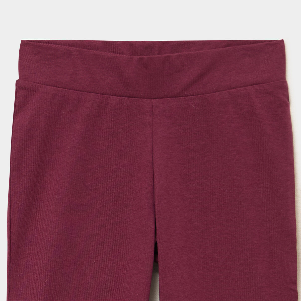 Legging taille &eacute;lastiqu&eacute;e Kappa bordeaux fille