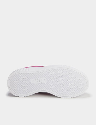 Tennis basses à lacets Carina 2.0 Puma rose fushia fille