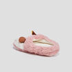 Chaussons mules blanc fille