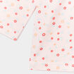 T-shirt ample manches longues coton rose clair bébé fille