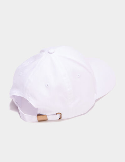 Casquette blanc homme