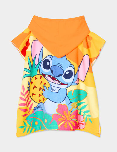 Cape de bain Stitch multicolore fille