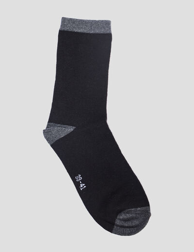 Lot 3 paires chaussettes multicolore femme