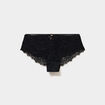 Shorty en dentelle noir femme