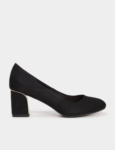 Escarpins à talons Mosquitos noir femme