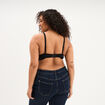 Soutien-gorge corbeille embo&icirc;tant noir femme grande taille