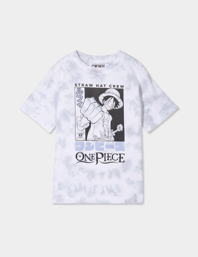 T-shirt manches courtes One Piece Luffy multicolore garçon